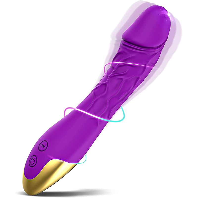 Godes Vibromasseur Réalistes 2 Couleurs pour femme silicone étanche