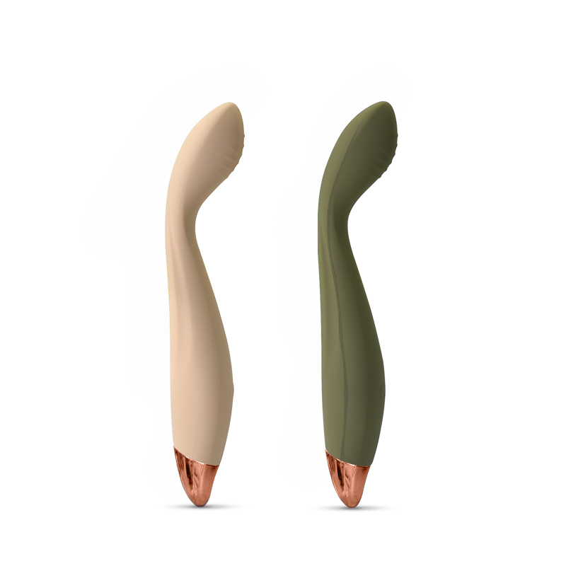 Les germes de soja collent au niveau des aliments en silicone baguette masseur vibes jouet sexuel pour les femmes