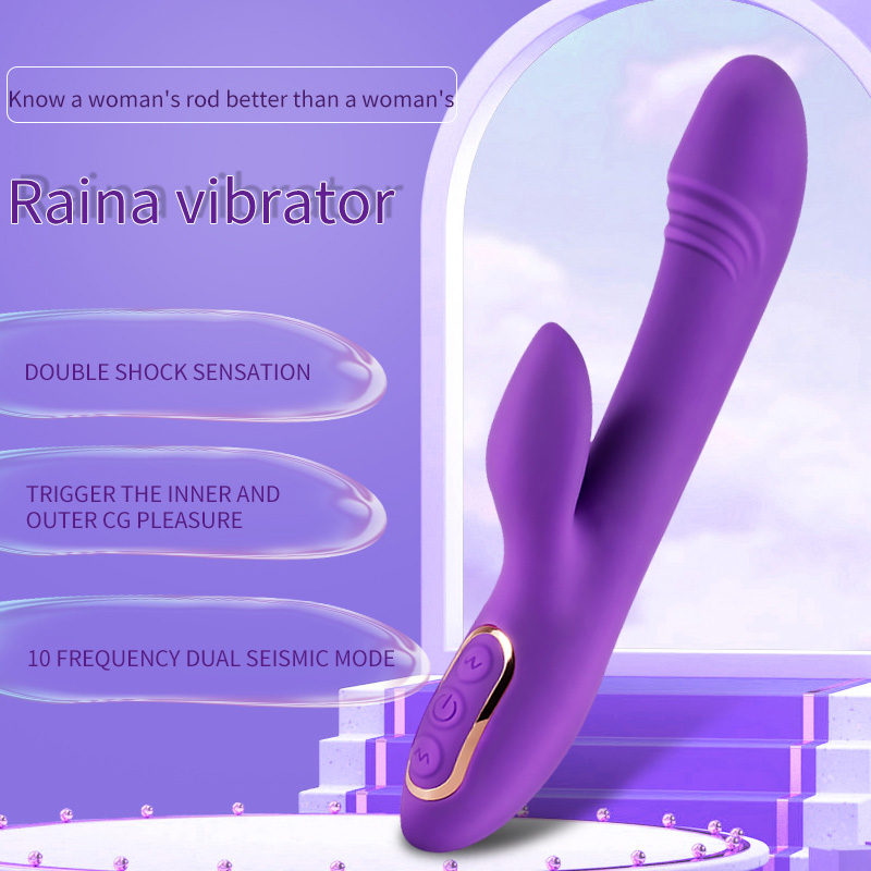 G Spot Rabbit Vibromasseur Clitoris Masseur Pour Femme Violet