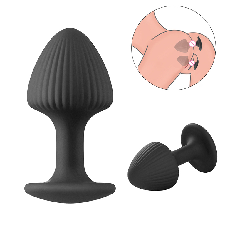 Plug anal en silicone pour homme femme