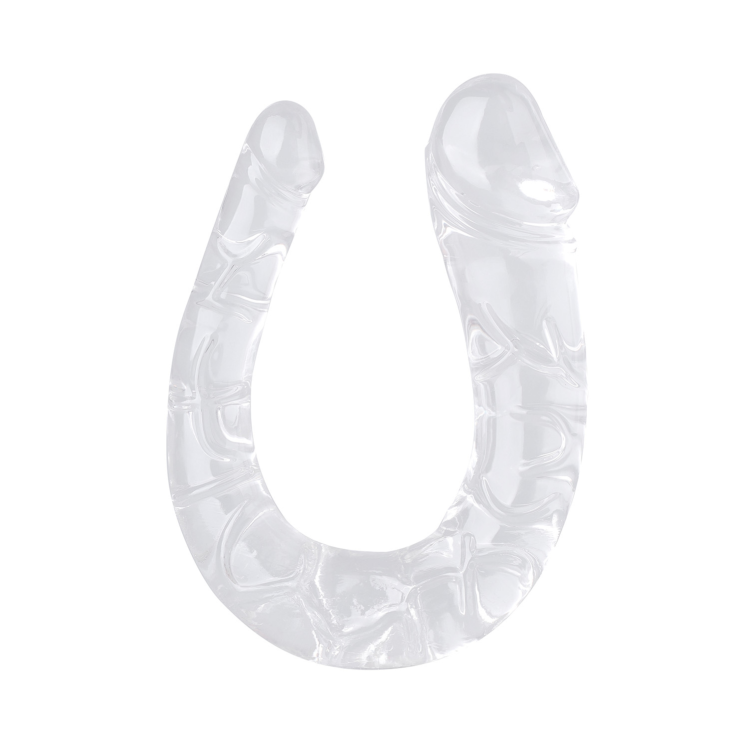 U Forme Gelée Douce Double Godes Anal Butt Plug G-Spot Vagin Masturbateur Sex Toys Pour Femmes